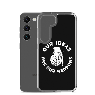 Our Ideas Are Our Weapons Clear Case for Samsung®