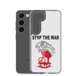 Stop The War Clear Case for Samsung®