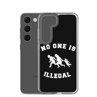 No One Is Illegal Clear Case for Samsung®