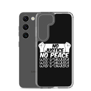 No Justice No Peace Clear Case for Samsung®