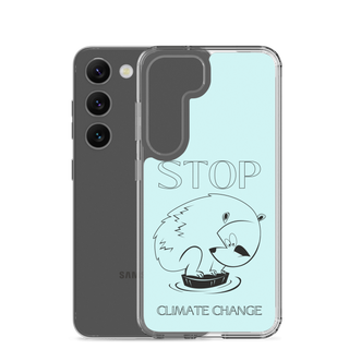 Stop Climate Clear Case for Samsung®