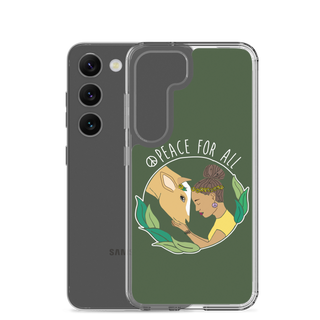 Peace for All Clear Case for Samsung®