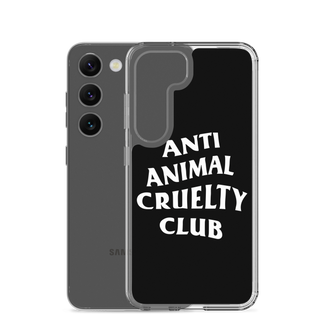 Anti Animal Cruelty Club Clear Case for Samsung®