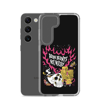 Burn Blunt Not Witches Clear Case for Samsung®