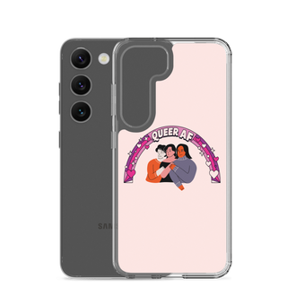 Queer AF Clear Case for Samsung®