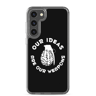 Our Ideas Are Our Weapons Clear Case for Samsung®