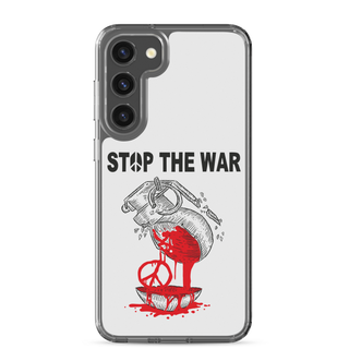 Stop The War Clear Case for Samsung®