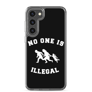 No One Is Illegal Clear Case for Samsung®