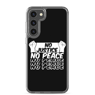 No Justice No Peace Clear Case for Samsung®