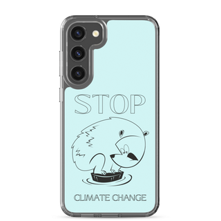 Stop Climate Clear Case for Samsung®