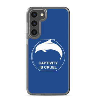 Captivity is Cruel Clear Case for Samsung®