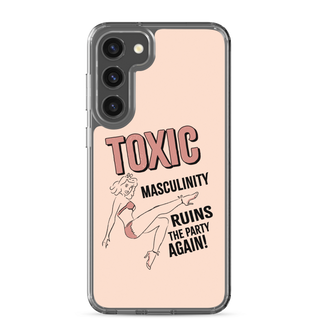 Toxic Masculinity Clear Case for Samsung®