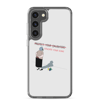 Educate Your Sons Clear Case for Samsung®