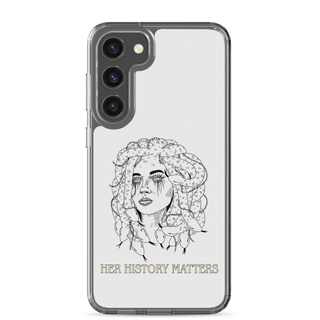 Her History Matters Clear Case for Samsung®