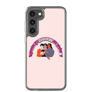 Queer AF Clear Case for Samsung®