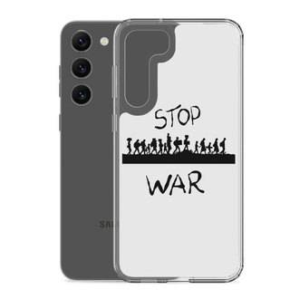 Stop War Clear Case for Samsung®