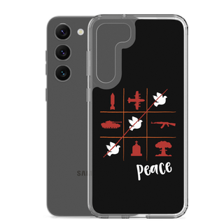 Peace Clear Case for Samsung®