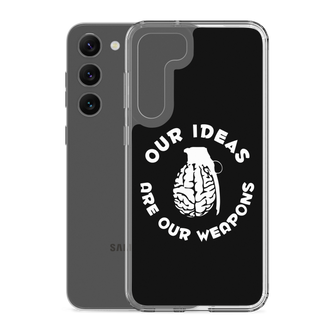 Our Ideas Are Our Weapons Clear Case for Samsung®