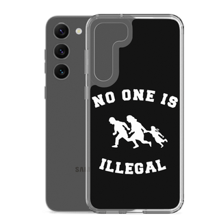 No One Is Illegal Clear Case for Samsung®