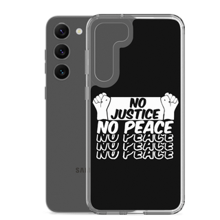 No Justice No Peace Clear Case for Samsung®