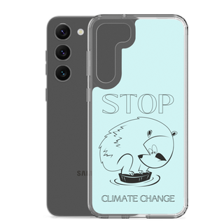 Stop Climate Clear Case for Samsung®