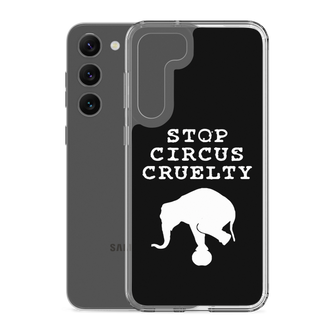 Stop Circus Cruelty Clear Case for Samsung®