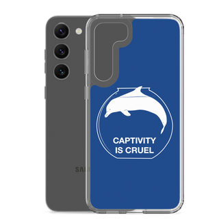 Captivity is Cruel Clear Case for Samsung®