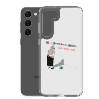 Educate Your Sons Clear Case for Samsung®