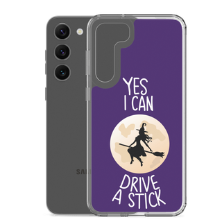 Yes I Can Drive a Stick Clear Case for Samsung®