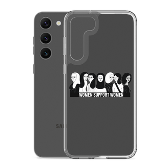 Women Support Women Clear Case for Samsung®