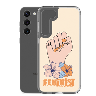 Feminist Clear Case for Samsung®