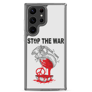 Stop The War Clear Case for Samsung®