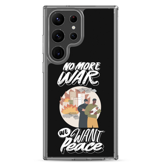 We Want Peace Clear Case for Samsung®