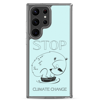 Stop Climate Clear Case for Samsung®