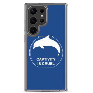 Captivity is Cruel Clear Case for Samsung®