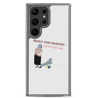 Educate Your Sons Clear Case for Samsung®