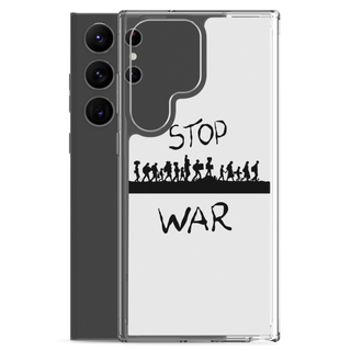 Stop War Clear Case for Samsung®