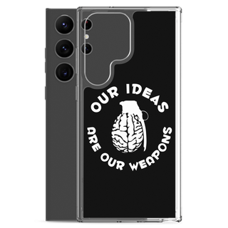 Our Ideas Are Our Weapons Clear Case for Samsung®