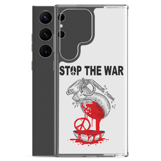 Stop The War Clear Case for Samsung®