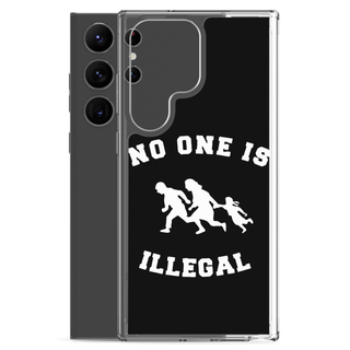 No One Is Illegal Clear Case for Samsung®