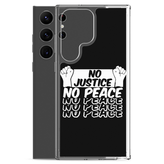 No Justice No Peace Clear Case for Samsung®