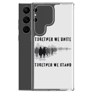 Together We Unite Together We Stand Clear Case for Samsung®