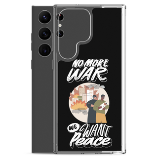 We Want Peace Clear Case for Samsung®