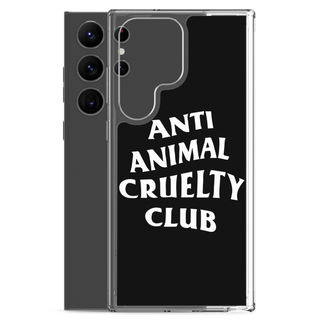 Anti Animal Cruelty Club Clear Case for Samsung®