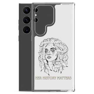 Her History Matters Clear Case for Samsung®