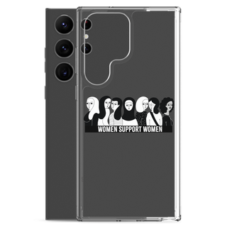 Women Support Women Clear Case for Samsung®