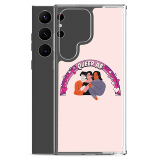 Queer AF Clear Case for Samsung®