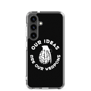 Our Ideas Are Our Weapons Clear Case for Samsung®