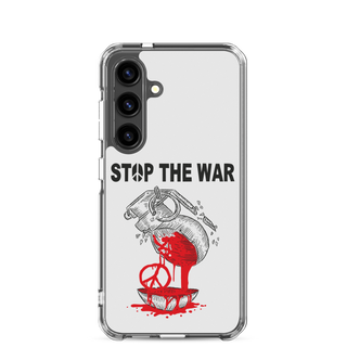 Stop The War Clear Case for Samsung®