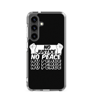 No Justice No Peace Clear Case for Samsung®